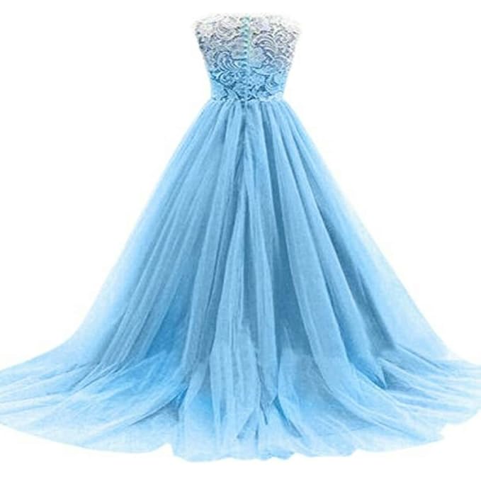 Women's Sky Blue Maxi Gown