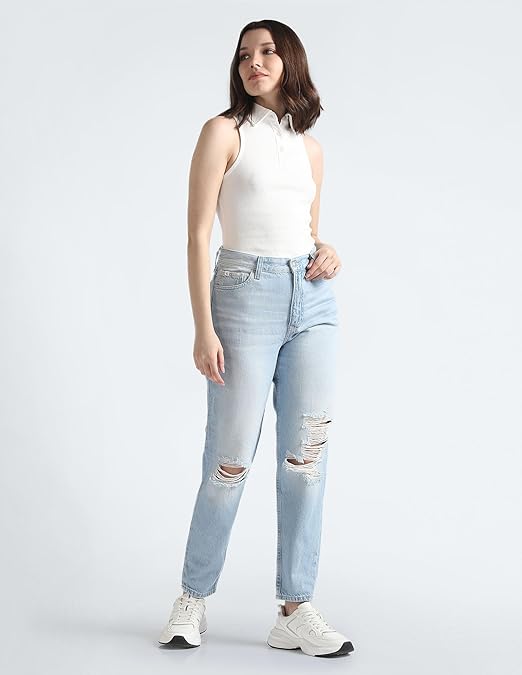 Calvin Klein Women's Straight Jeans